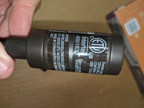 Allen + Roth Flexible Track Connector 0726498 Dark Bronze Finish, For Lighting - Picture 6 of 9