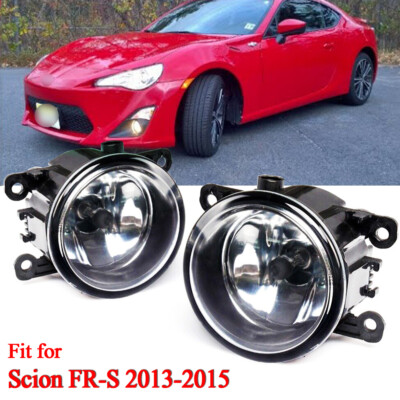 For Scion FR-S 2013-2015 Clear Lens Pair Bumper Fog Lights Replacement Lamps