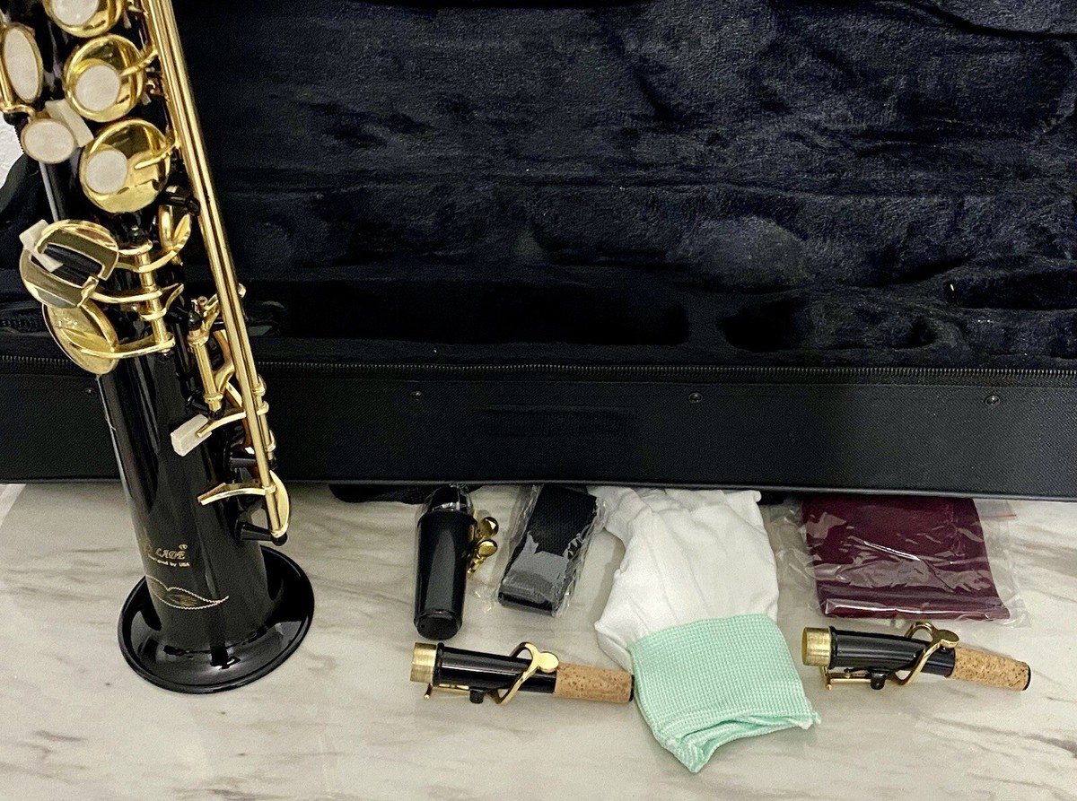 SLADE Soprano Saxophone B Flat (Black and Gold) | eBay