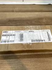 Ariel AL-WQ-SIDESPLSH Ariel 21-1/5" Quartz Vanity Side Splash - White