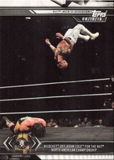 2019 Topps WWE NXT Ricochet Def. Adam Cole for the NXT North American