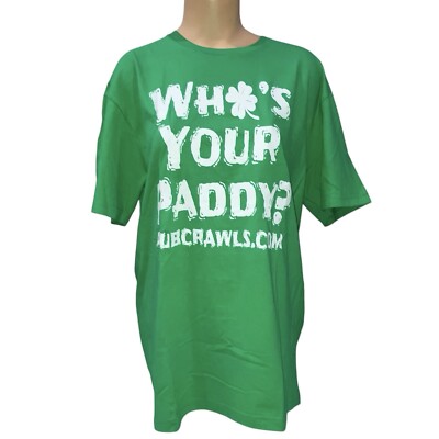 St Patricks Day T Shirt Irish Pub Crawl Always Sunny Philadelphia Paddys Funny L