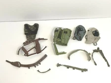 GI Joe Action Figure Accessories Web Gear, Belts and Mask