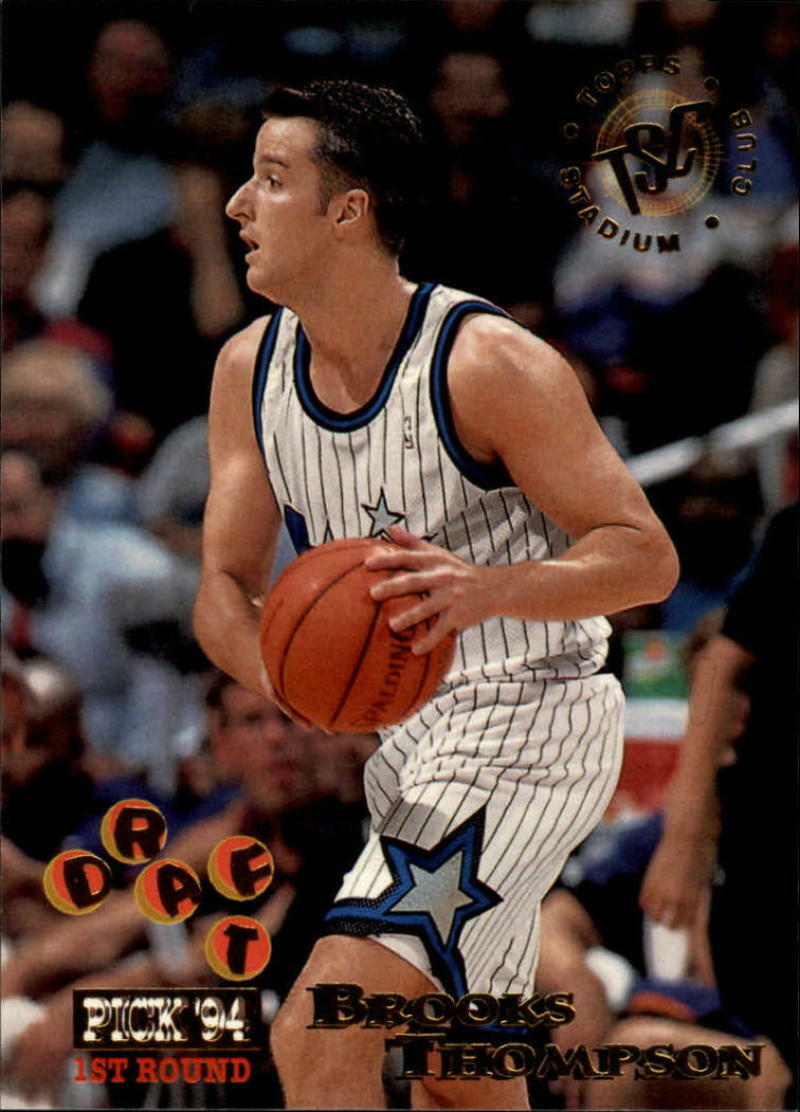 1994-95 Topps Stadium Club #345 Brooks Thompson RC