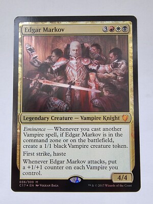 Edgar Markov | Near Mint | Foil | Commander 2017 | english | Magic the Gathering