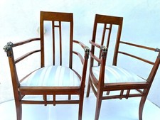 ART-NOVEAU-STÜHLE CHAISES ART NOUVEAU  CHAIRS LIBERTY ART DECO DESIGN LUXURY