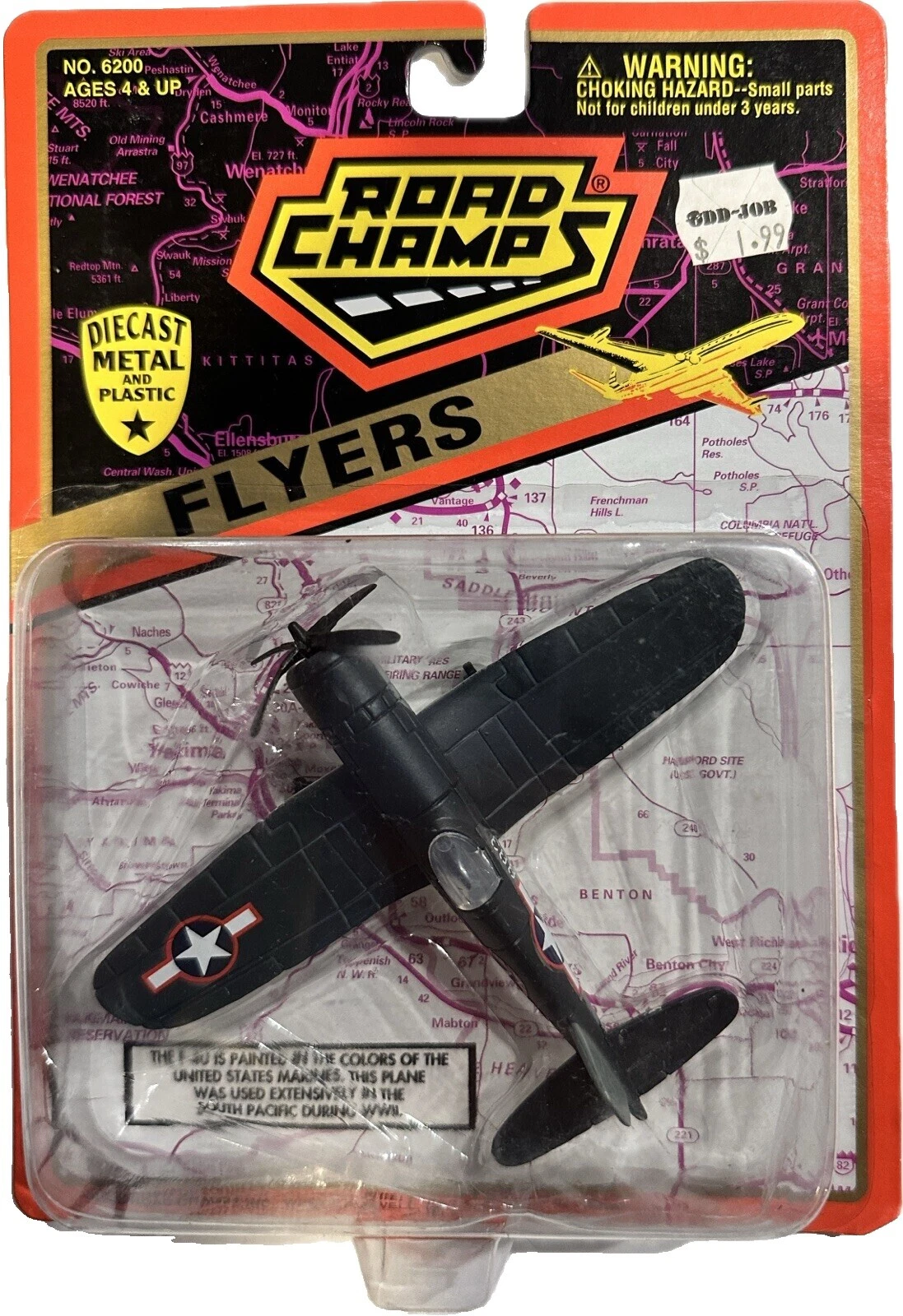Aviones militares contemporáneos Diecast Road Champs