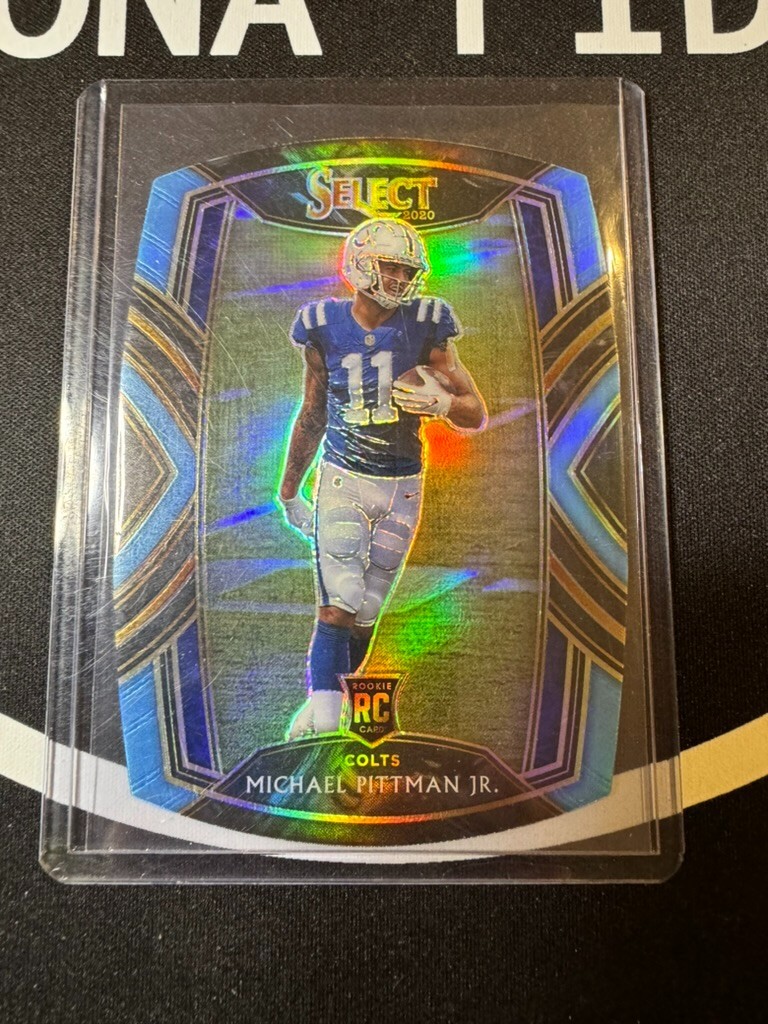 2020 Select Michael Pittman Jr. #262 Light Blue Prizm Die Cut Rookie Card Colts