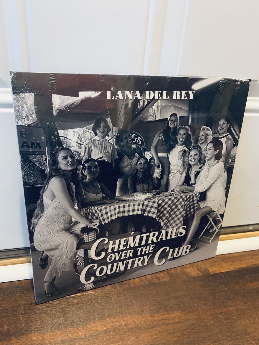 Lana Del Rey Chemtrails Over the 直筆サイン LANA DEL REY SIGNED CHEMTRAILS OVER THE COUNTRY CLUB RECORD