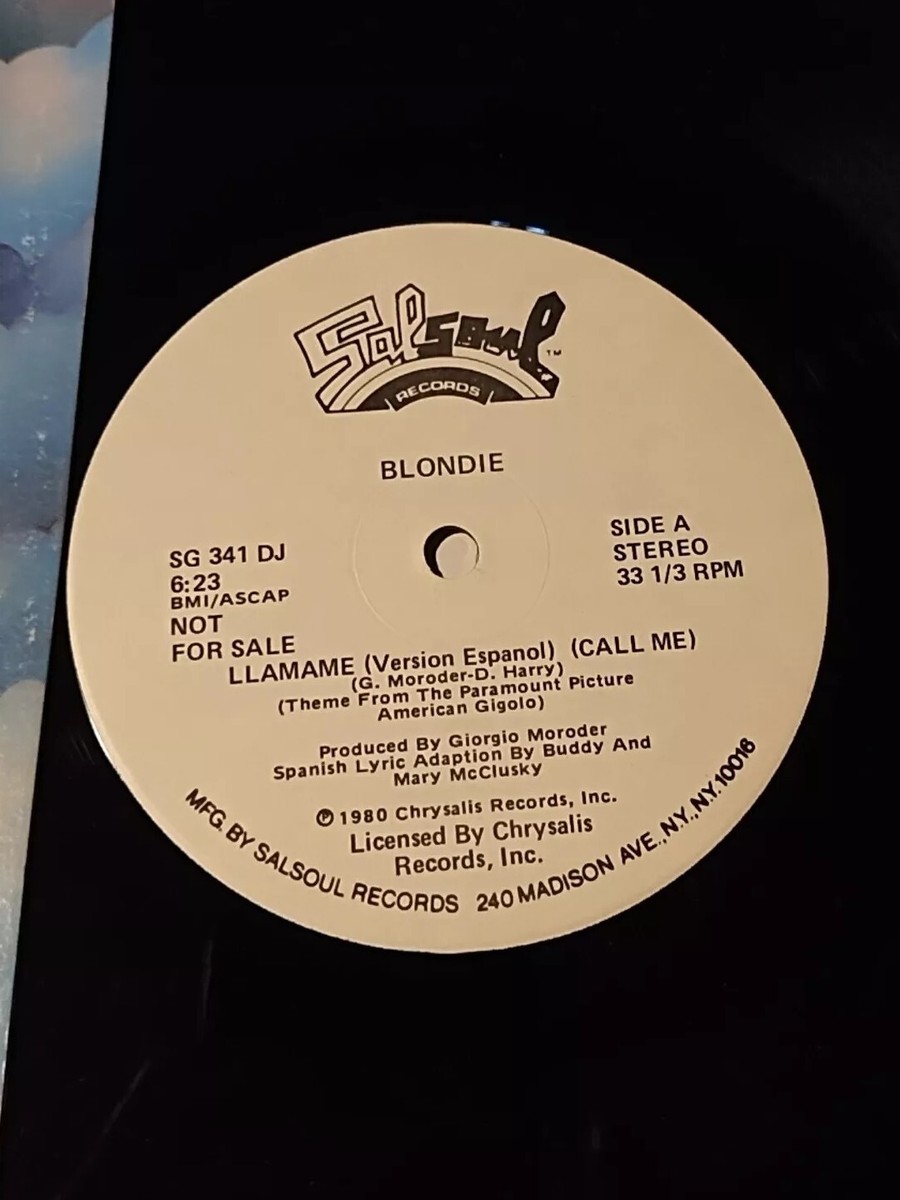 ★ Blondie ‎ レコード プロモ盤 LP s-l1200.jpg