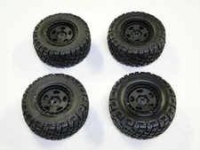 NEW ASSOCIATED Wheels & Tires Set of 4 Front/Rear Fifteen52 PRO4 SC10 AW17
