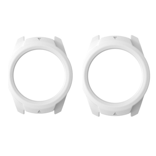 2 Stück Silikon Uhrengehäuse Anti-Sturz Armbanduhr Schale Rahmenfest