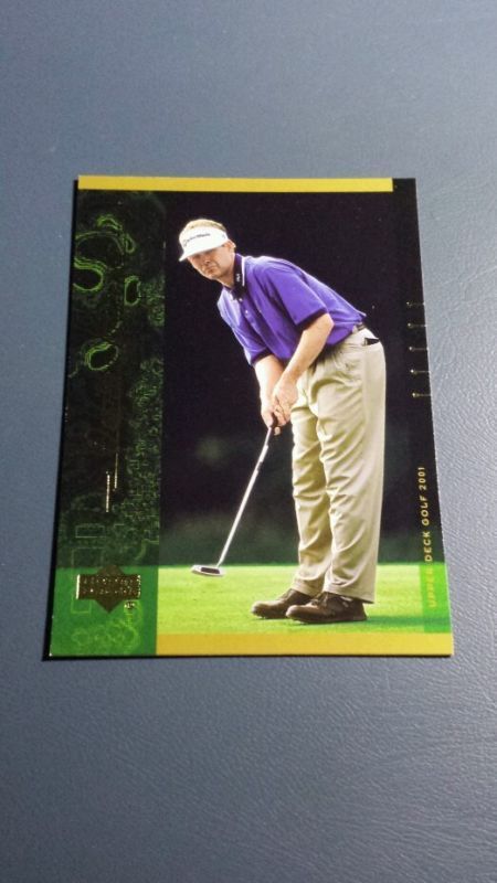 LEE JANZEN 2001 UPPER DECK GOLF CARD # 130 B7206