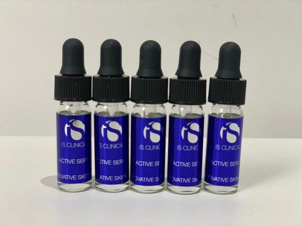(NEW) iS Clinical ACTIVE SERUM | Mini Sample Size | 5 x 3.75ml (18.75ml) - Image 2 of 4