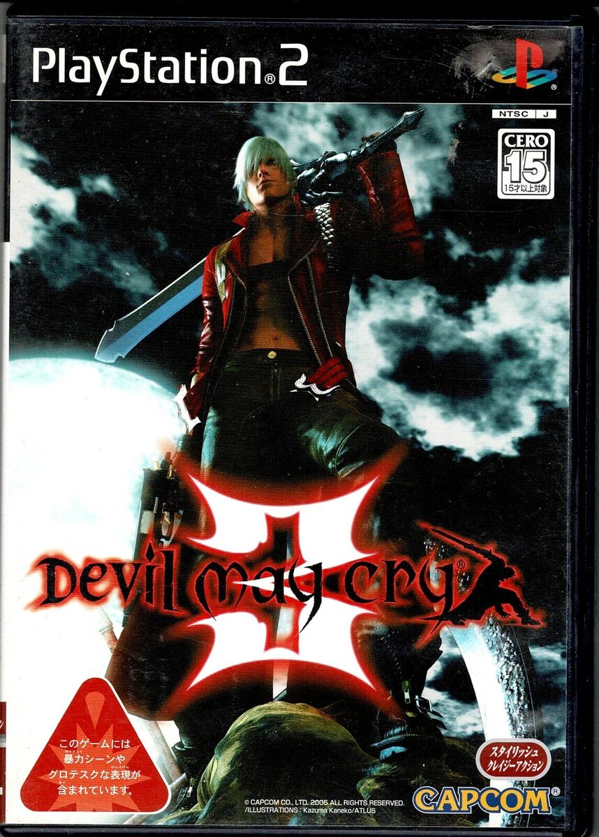 Devil May Cry 3 Ps2 Japan CIB Cd rom NO Scratches Manual Case 4976219652193