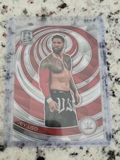 2023 Panini Chronicles WWE - Spectra Silver Wave Prizm #395 Jey Uso