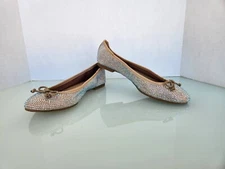 INC International Concept Pamila Ballet Sparkly Flats New Sz 7.5 M