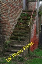 Photo 6x4 Stairway and weeds leading to a barn loft, Toft next Newton  c2015