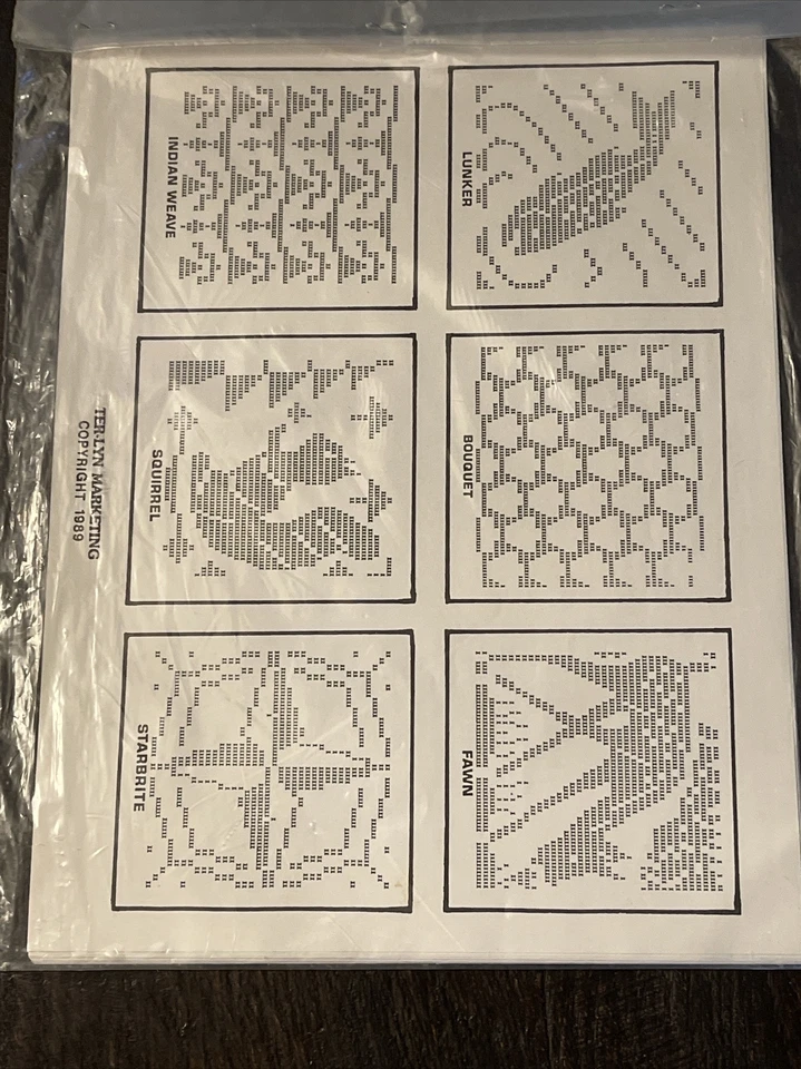 Vintage Unique Lawn Chair Macrame Patterns JoAnn Campbell Lunker Fawn Weave #5 - Image 4 of 4