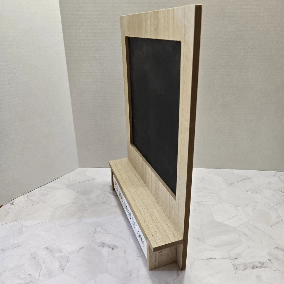 Chalkboard Wall Shelve with rotating verses block - Image 2 of 4