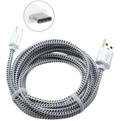 6FT USB CABLE TYPE-C CHARGER CORD POWER WIRE USB-C LONG for PHONES & TABLETS