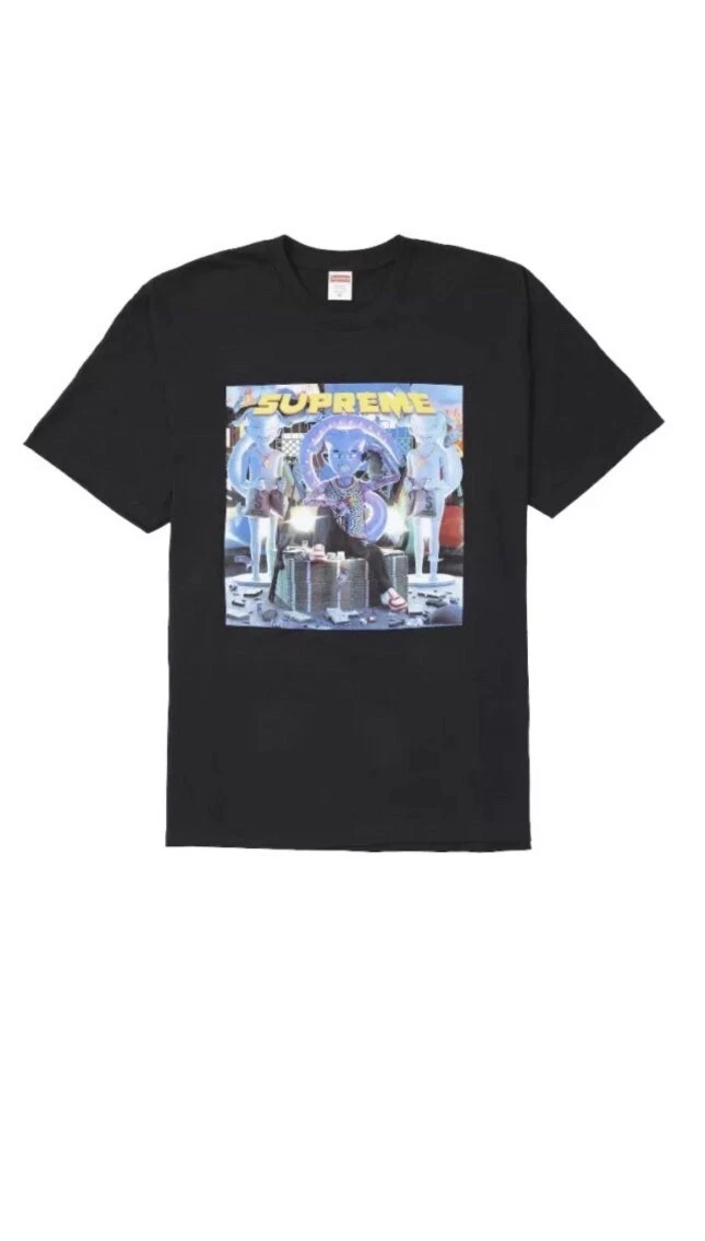TEE SHIRT LE PLUS RICHE SUPRÊME   NOIR TAILLE XL FW21 SEMAINE 1 (100% AUTHENTIQUE) NEUF ???