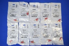 Pomona 4897-2 Banana Plug, Solderless & Stackable, 15 A, Red (Qty. 10)