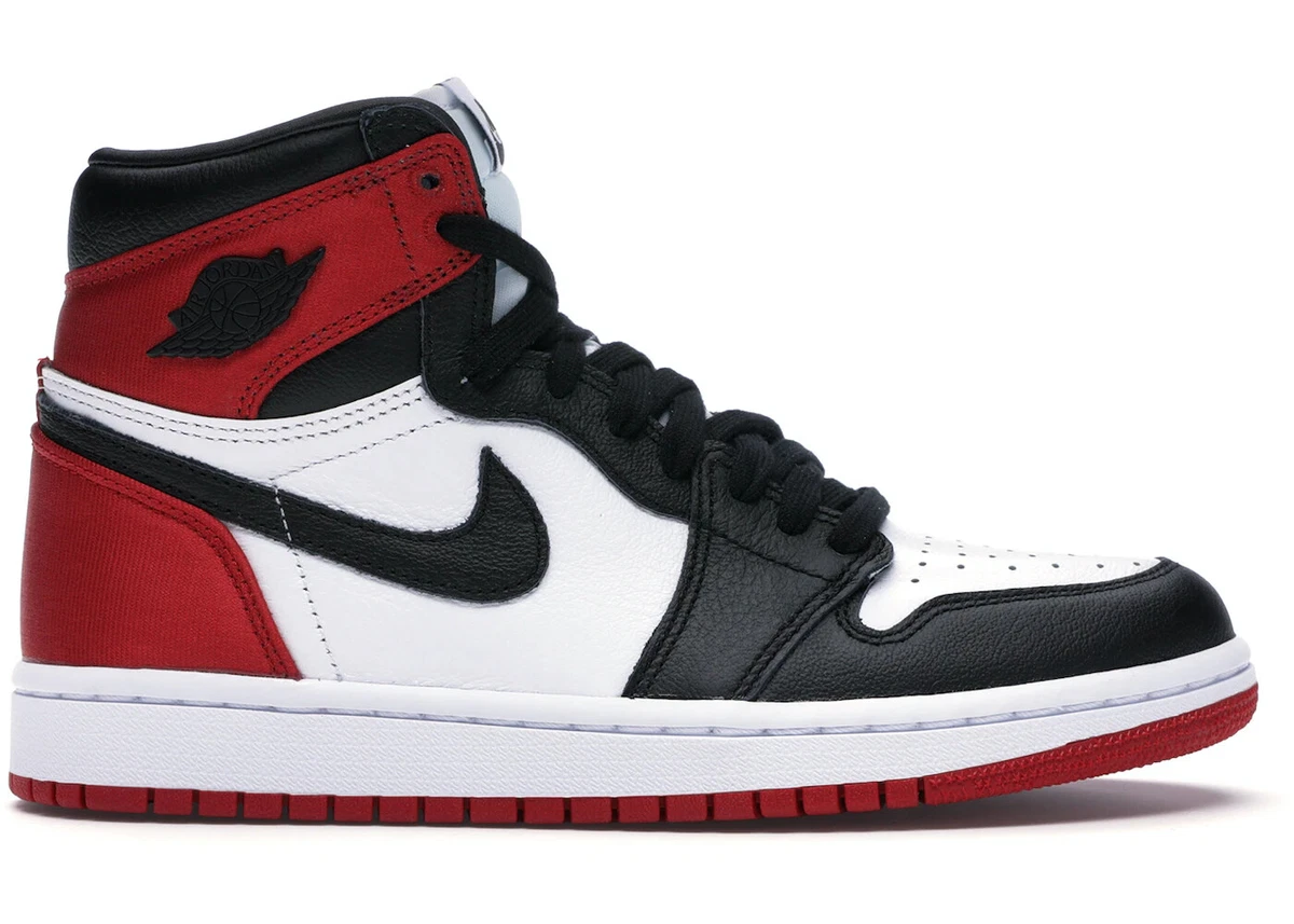 Jordan 1 Retro High Satin Black Toe W for sale - eBay