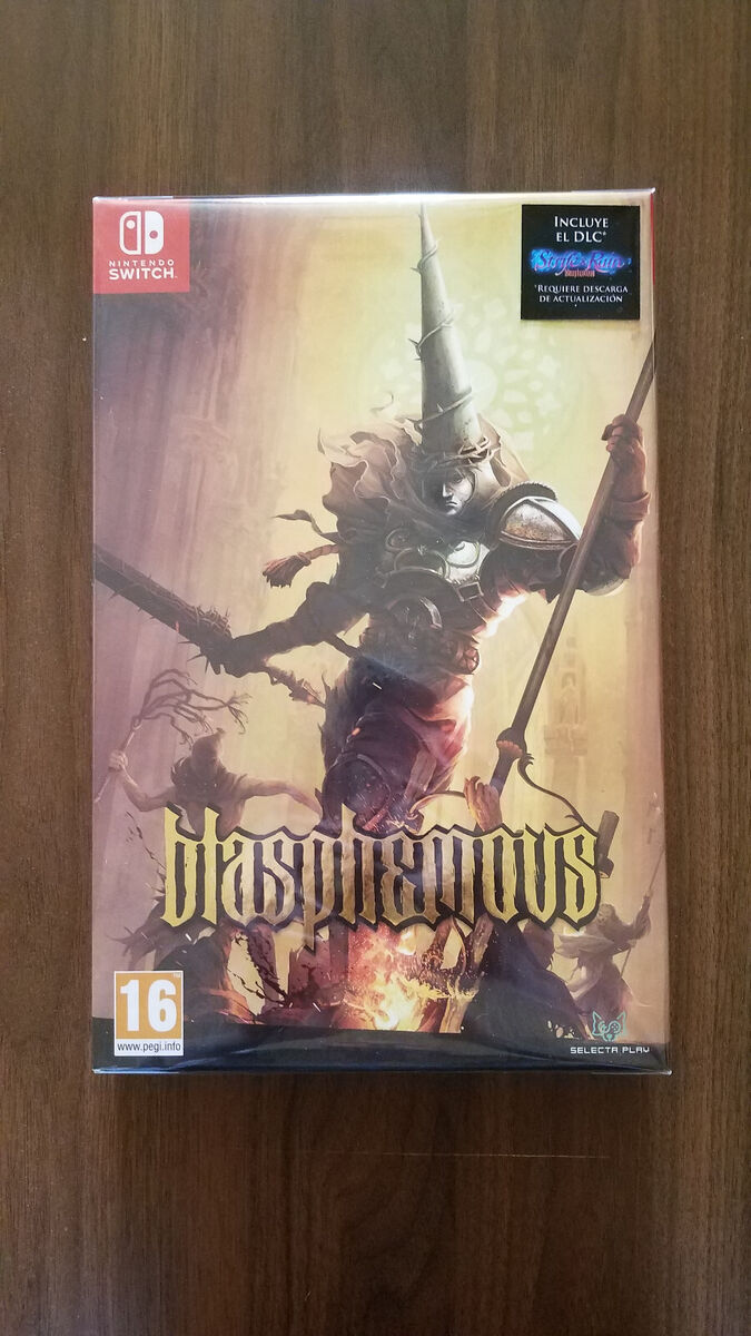 Blasphemous Collector's Edition Nintendo Switch Brand New Blasphemous Collector's Edition Nintendo Switch Brand New