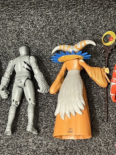 Mighty Morphin Power Rangers Dino Flyer SET of 6 Figures 4" 2010 Villains MMPR - Picture 17 of 24