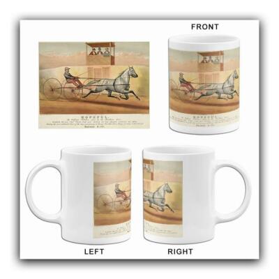 Hopeful - Bridham Horse - Record 2:14 Chicago 1878 - Horse Racing Mug