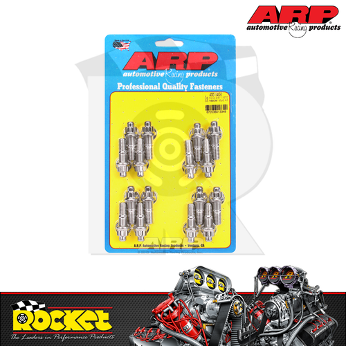 Arp 12 point stainless exhaust header studs fits sb fits ford ar400