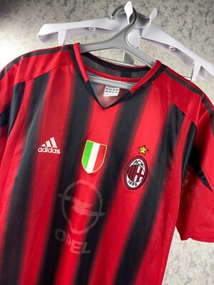 Adidas AC Milan 2004-2005 Andriy Shevchenko Home Football Jersey