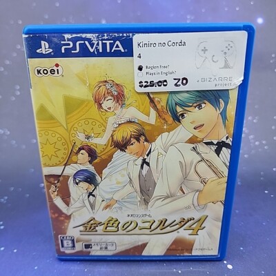 Kiniro no Corda 4 (PlayStation Vita) Japan Import PSV Koei Tecmo US SELLER