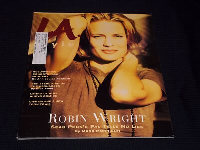 1993 FEBRUARY L.A. STYLE MAGAZINE - ROBIN WRIGHT FRONT COVER - E 20191