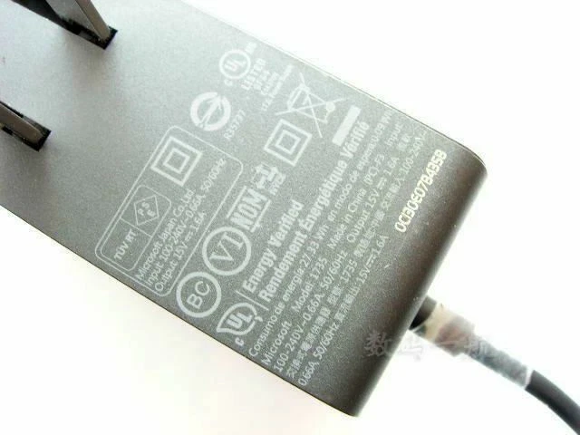 24W AC Charger Power Adapter For Microsoft Surface Pro 3 Pro 4 Go 1625 1706 1735 - Image 3 of 4