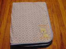 Nursery Rhyme lion Mommy's Mane Man baby blanket