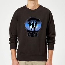 Image of Official Harry Potter Silhouette Attack Sweatshirt - Adults - Black