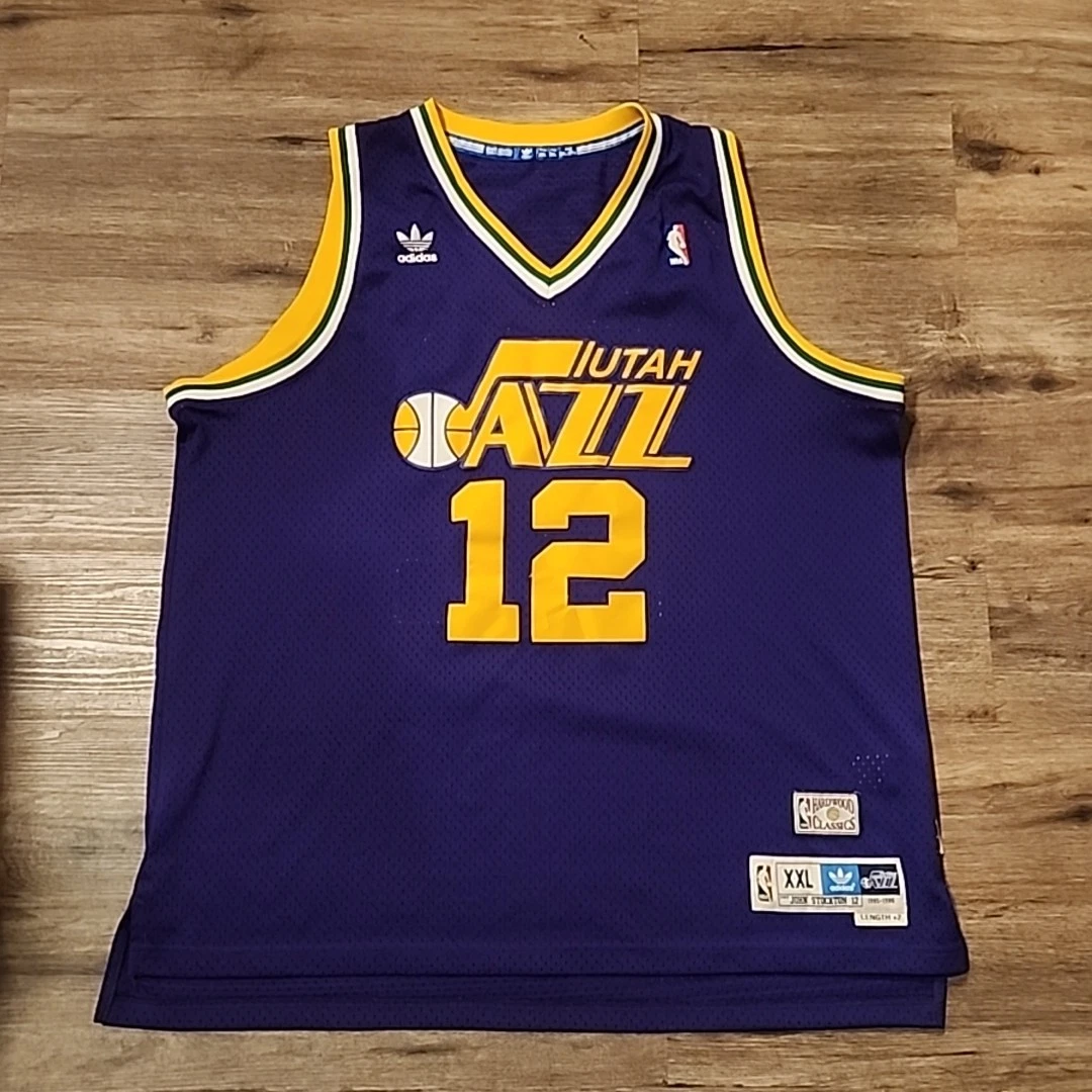 adidas John Stockton NBA Jerseys for sale | eBay