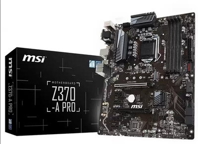 MSI Z370-A PRO LGA1151 ATX Motherboard for 8th 9th Gen CPU M.2 6 Slot