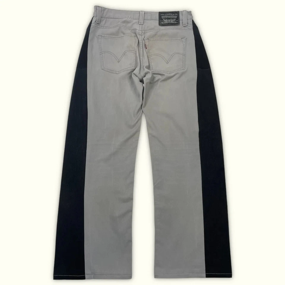 levi's Vaqueros W32/L30 Gris Muy bueno Hombres (m283) - Imagen 2 de 4