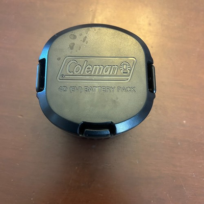 #ad Coleman CPX 4D 6V Battery Cartridge Power Pack Lantern Camping Tested Works $39.99