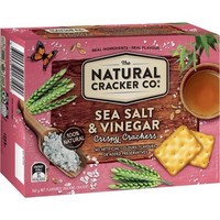 The Natural Cracker Co. Sea Salt & Vinegar Crispy Crackers