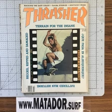 Old School Thrasher Guaranteed Original Vintage Skateboard Magazine