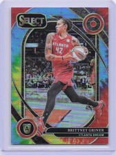2025 Panini Select WNBA #228 Brittney Griner Courtside Tie-Dye Prizms #/25