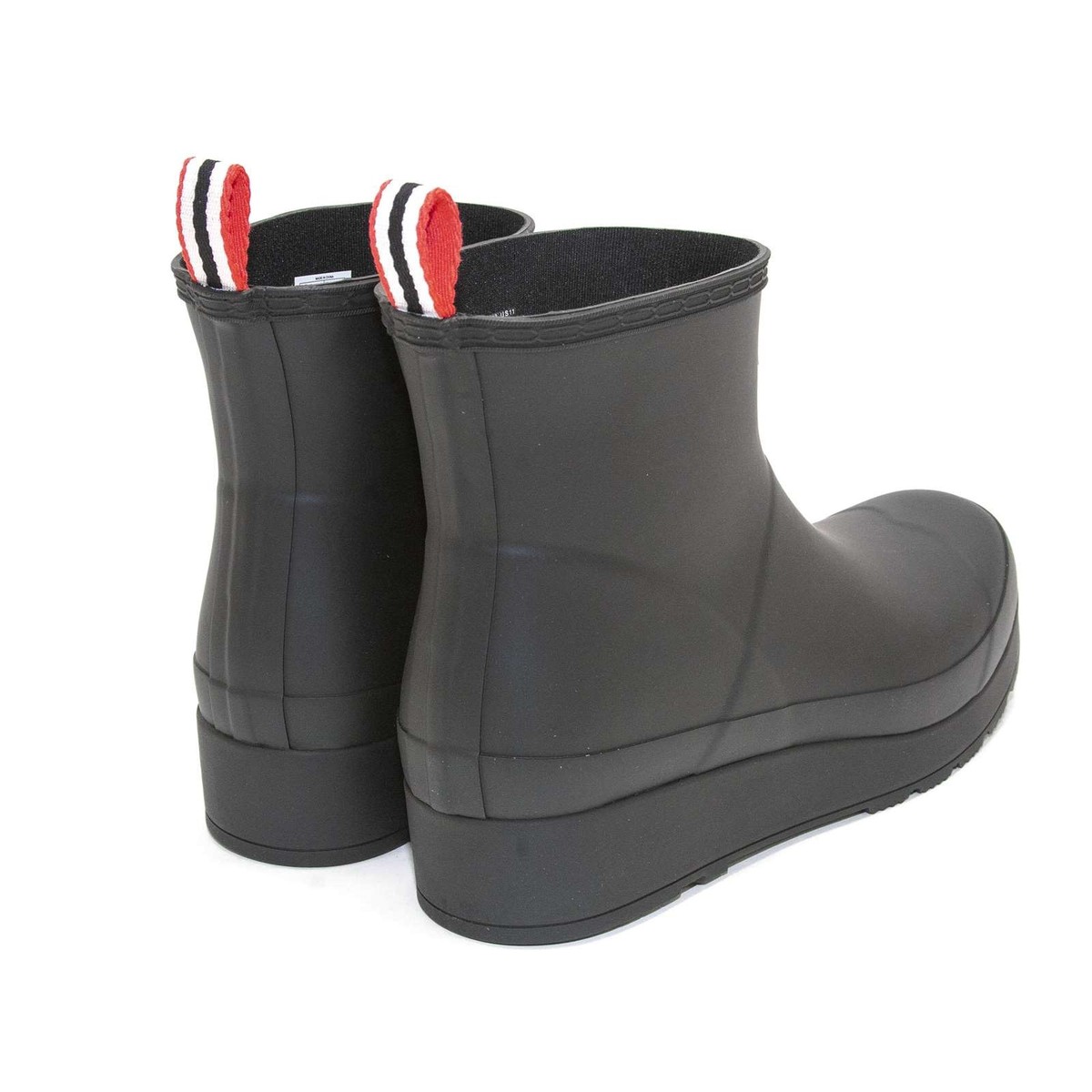 Hunter Womens Original Play Boot Short Rain BOOTS Black 8m US for