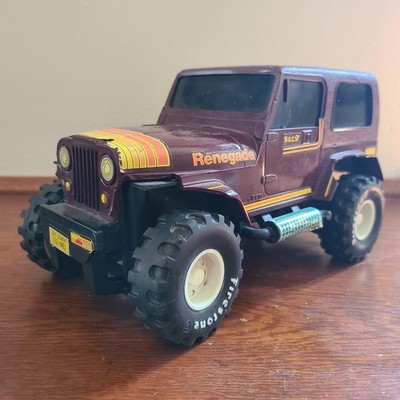 Vintage 1984 Fisher Price Jeep Renegade Speed Commander No Remote Not Tested