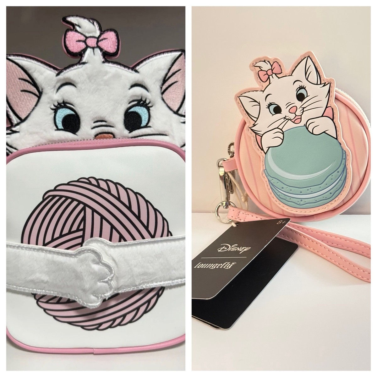 Disney Parks Loungefly Aristocats MARIE Crossbody and  display picture 2