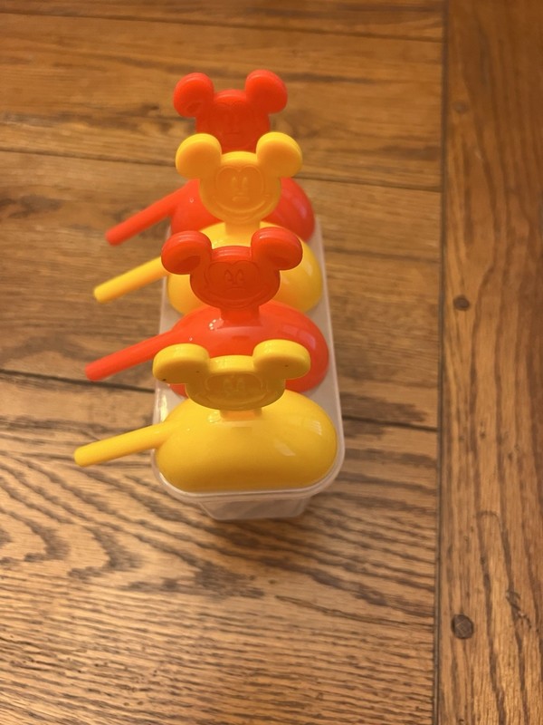 Mickey Mouse Ice Pop Molds - Disney Popsicle Holders
