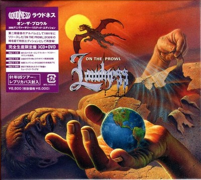 Loudness - On the Prowl (30th Anniversary Limited Edition) (3 CD + DVD) [New CD]